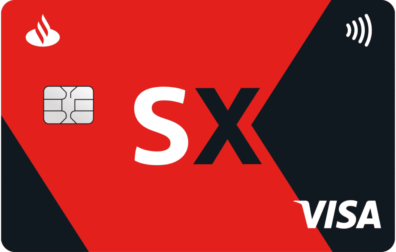 Cartão Santander SX tudo em um único cartão