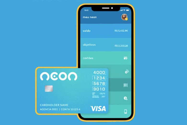 cartão de crédito Neon para negativados