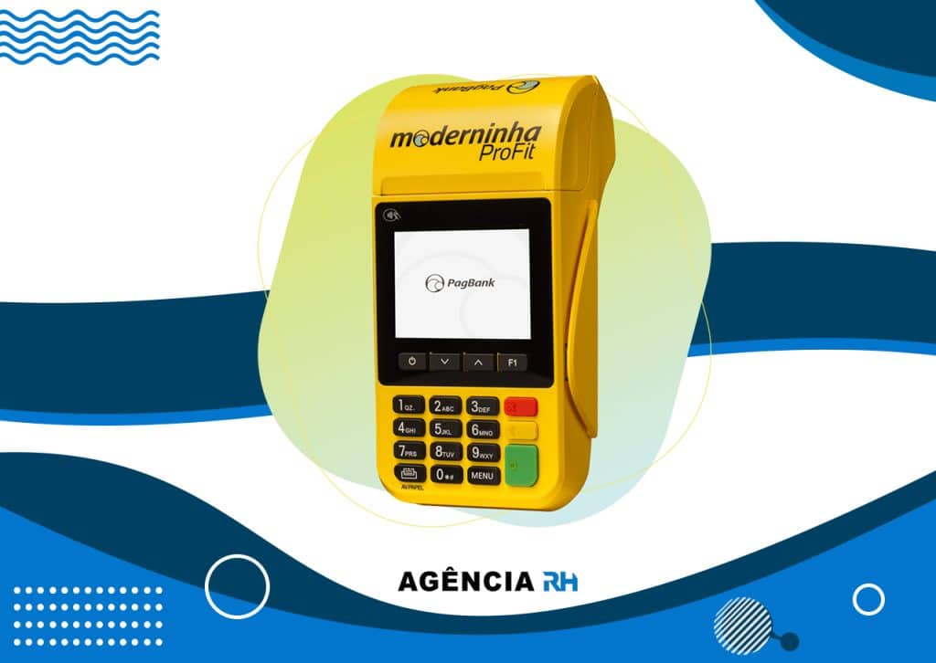 máquina de cartão de crédito Moderninha
