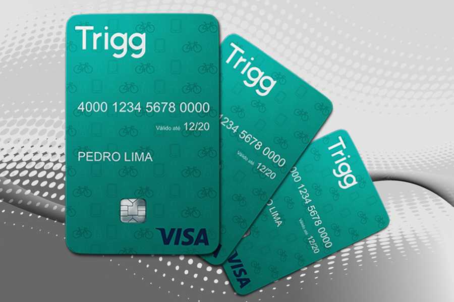 Cartão de crédito da trigg