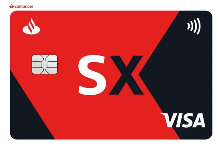 Cartão Santander SX